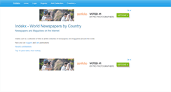 Desktop Screenshot of indekx.com