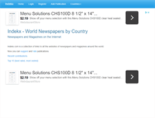 Tablet Screenshot of indekx.com